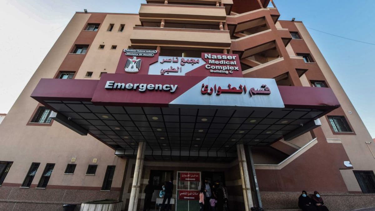 A view of Nasser Hospital in the city of Khan Yunis in Gaza, December 2020. (Abed Zagout/Anadolu Agency via Getty Images.)