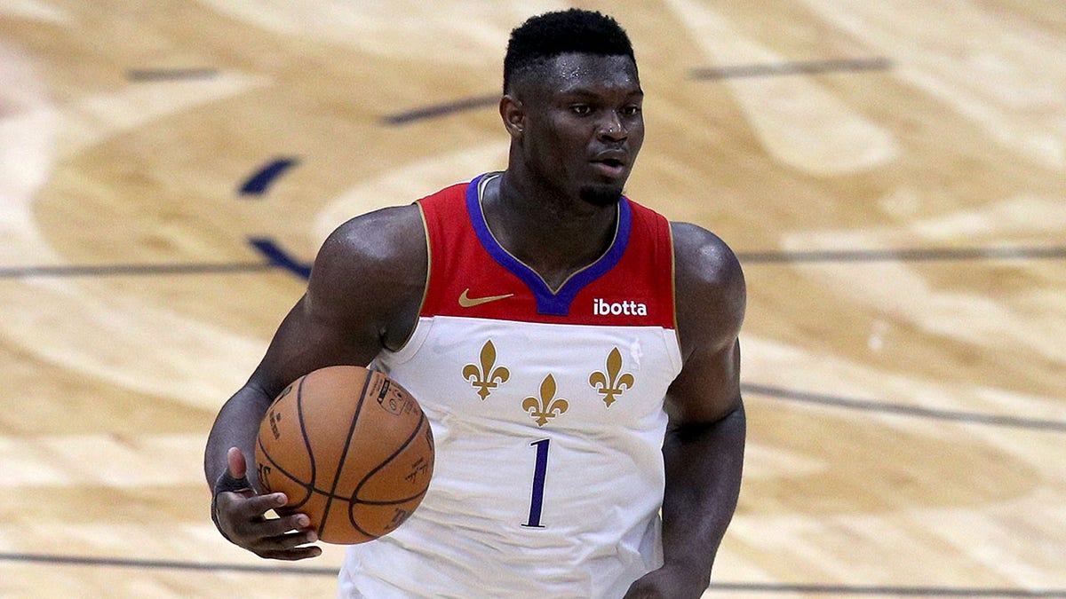 Zion Williamson in May 2021