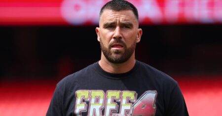 Travis Kelce Criticized Over ‘Free 4’ T-Shirt by Attorney for Woman Injured in Rashee Rice Car Crash