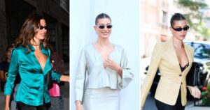 Hailey Bieber Slays in 5 Outfits in 1 Day — Including a Top as Old as Her