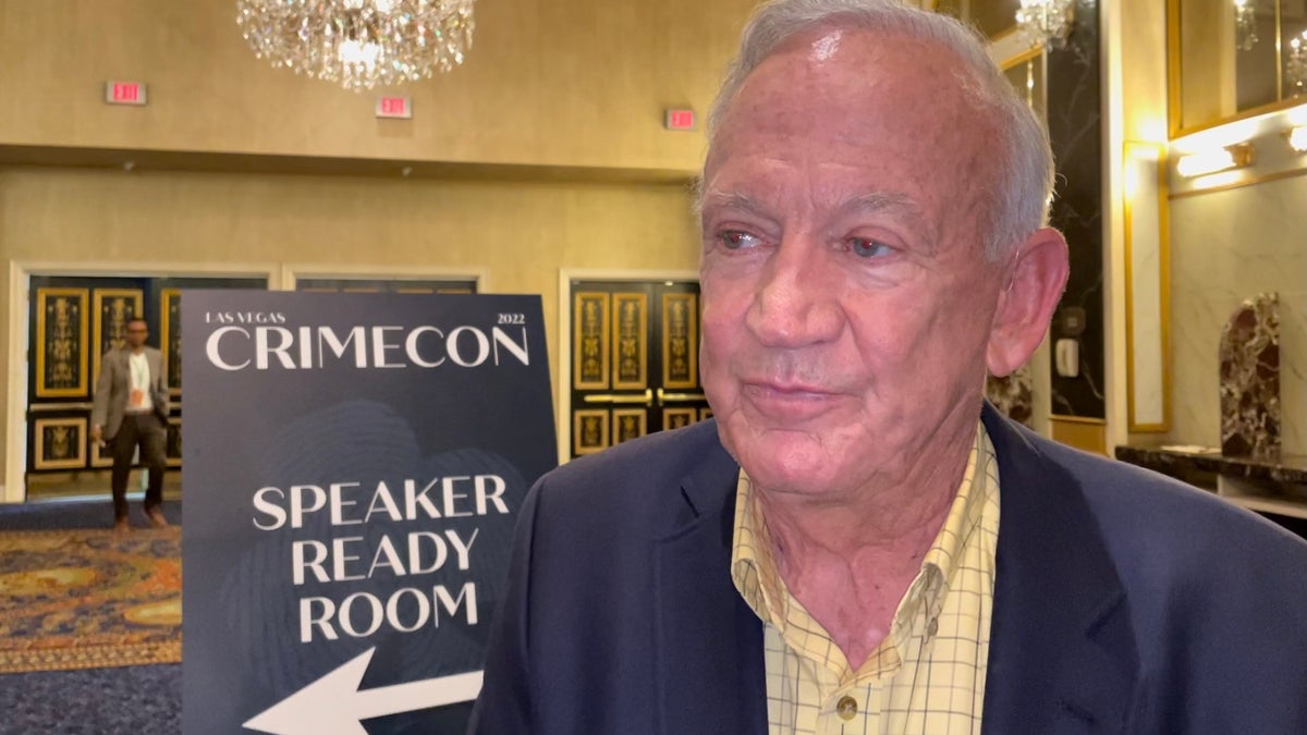John Ramsey at the CrimeCon 2022 convention.