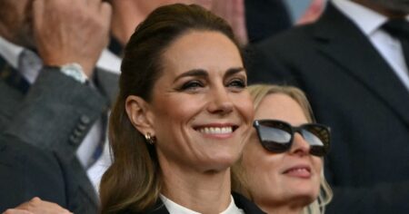 Kate Middleton Shows Off Blonde Hair Transformation While Attending Women’s Rugby World Cup Game