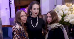 Mary-Kate Olsen and Ashley Olsen Make Rare Joint Appearance During New York Fashion Week 