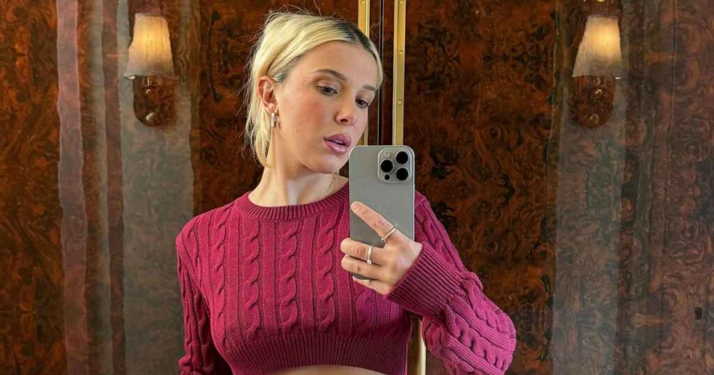 Millie Bobby Brown Puts Washboard Abs on Display in Newly Released Outfit From Her Barre Collection