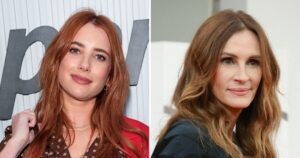 Emma Roberts Joins Aunt Julia Roberts in New York for Rare Red Carpet Appearance