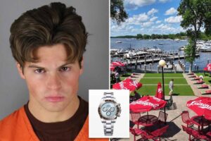 D1 college football player booted from team after allegedly swiping designer bag, high-end clothes and 8K Rolex from boat