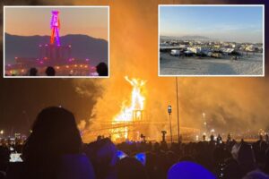 Felon arrested on gun and drug charges at Burning Man as authorities search for killer in festival homicide probe