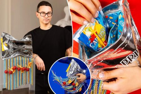 Is Fashion Week getting squeezed? Gaudy 0 Capri Sun ‘pouch’ purse will soon hit Amazon