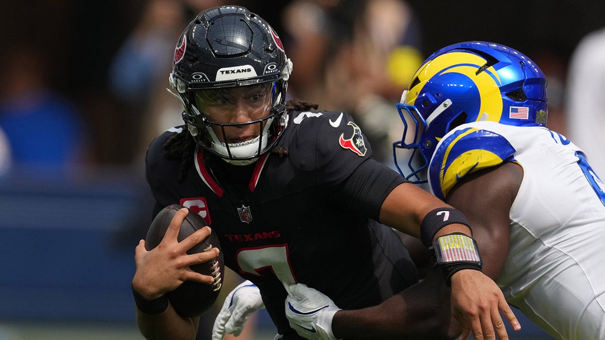 C.J. Stroud gets sacked