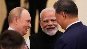 India’s Modi cozies up with Putin, Xi in statement against Trump ‘bullying’