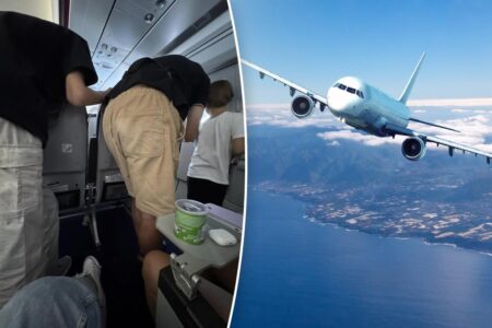 Enraged plane passenger shocked at oblivious family’s behavior: ‘They stood there almost the entire flight’