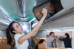 Everything that flight attendants want passengers to know about overhead bins