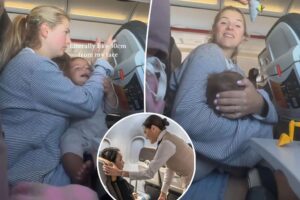 Annoyed mom sparks debate about reclining plane passengers: ‘Where is the common courtesy?’