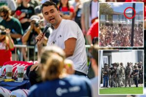 Charlie Kirk shooter is of ‘college age,’ used since-recovered high-powered bolt-action rifle
