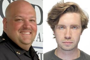 Georgia police launch manhunt for ‘armed and dangerous’ suspect who allegedly shot officer in the throat: reports