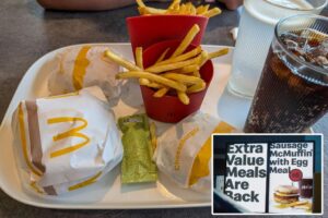 McDonald’s is finally bringing back Extra Value Meals with combos for  and up — here’s where and when you can get them