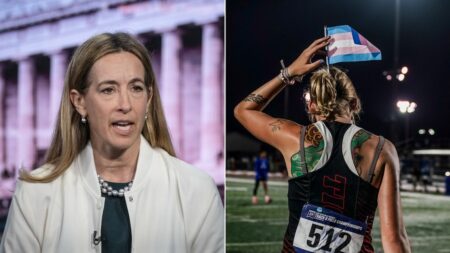 Mikie Sherrill remains silent on issue of trans athletes in women’s sports as Trump calls her out for it