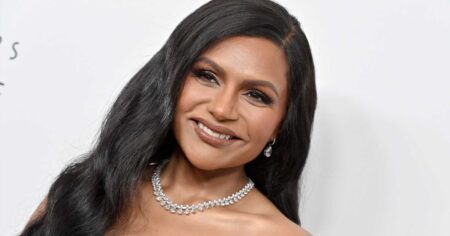 Mindy Kaling Wore This Silky Top Style to NYFW — And We Found a  Twin