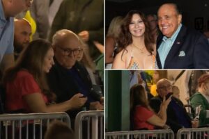 Rudy Giuliani spotted with once-rumored girlfriend at baseball game hours before car crash