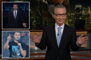 Bill Maher says Jimmy Kimmel was ‘wrong’ to suggest Charlie Kirk’s killer supported MAGA — as he blasts ex-network over suspension