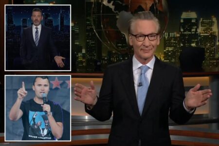 Bill Maher says Jimmy Kimmel was ‘wrong’ to suggest Charlie Kirk’s killer supported MAGA — as he blasts ex-network over suspension