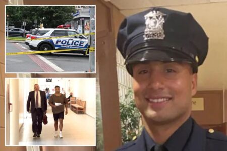 Off-duty Long Island cop slammed into pedestrian — fracturing his spine — while driving drunk and speeding: prosecutors