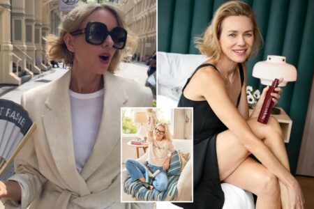Naomi Watts reveals ‘intolerable’ menopause symptom that made her develop a skincare brand ‘from scalp to vag’