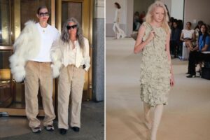 Exclusive | RHONY star Jenna Lyons and photog fiancée Cass Bird twin at Altuzarra show