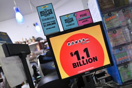 Winning Powerball numbers drawn for .1 billion jackpot