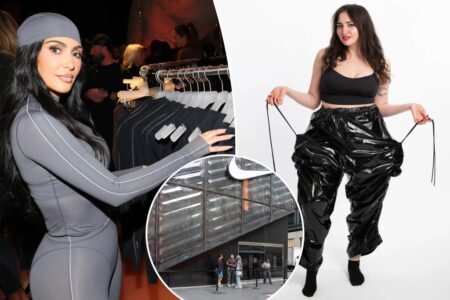 Exclusive | Nike x SKIMS launch fizzles in NYC: Kim K collab doesn’t draw big crowds — or big raves