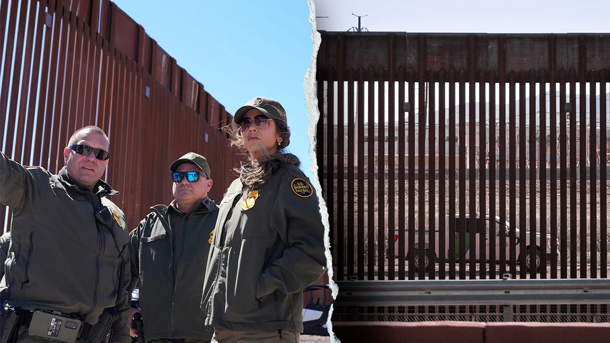 Noem and southern border wall