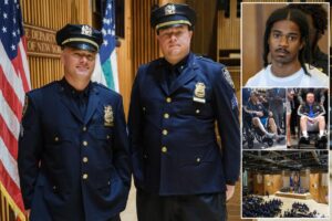 Exclusive | ‘Blood brothers now:’ Two NYPD officers struck by same bullet promoted