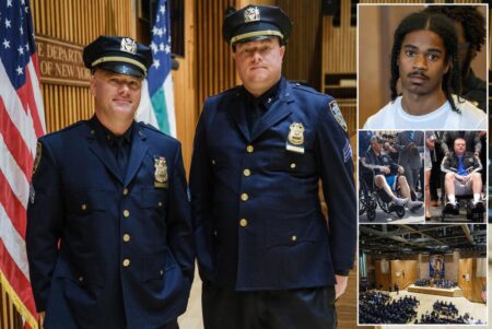 Exclusive | ‘Blood brothers now:’ Two NYPD officers struck by same bullet promoted