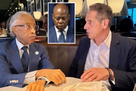 Cuomo meets with Al Sharpton in apparent attempt for endorsement as speculation mounts in NYC race