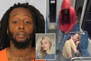 Psycho Charlotte train suspect slaughtered Ukrainian refugee Iryna Zarutska because he thought she was reading his mind, sister says