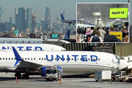 United cashing in on rival after bankrupt Spirit Airlines axes flights to 11 cities