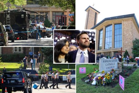 Vice President JD Vance and second lady Usha will visit Minnesota to pay their respects to victims of Catholic school mass shooting 