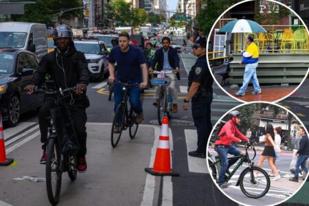 The most dangerous cities for walkers and bikers revealed — here’s where NYC landed: study