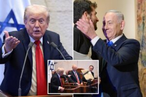 Trump urges Israeli president to pardon Benjamin Netanyahu in off-script moment: ‘Greatest wartime’ leader