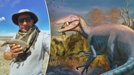 Terrifying ancient predator with ‘powerful claws’ unearthed, its last meal still in its jaws
