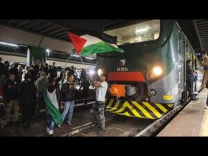 Organisers say Israel has intercepted dozens of Gaza aid boats, sparking widespread protests