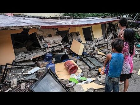 Powerful 6.9-magnitude earthquake hits central Philippines, killing at least 69 people
