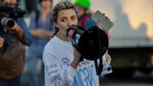DHS rips ‘dishonest, desperate’ Gen Z candidate who raged against Kristi Noem’s ‘crimes’ at anti-ICE protest