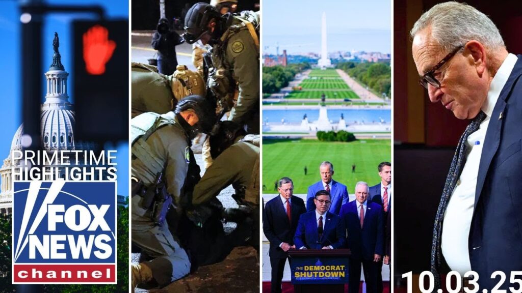 Fox News Highlights – October 3rd, 2025