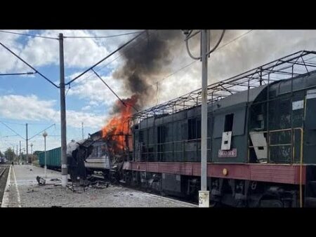 Dozens injured after ‘savage’ Russian attack on Ukrainian railway station