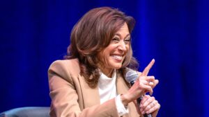 White House brutally mocks Kamala Harris’ ‘cackle’ after former VP drops F-bomb, suggests admin is ‘crazy’