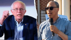 Sanders, Dem leaders dodge questions on Virginia candidate who joked about shooting GOP lawmaker