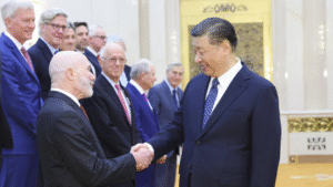 Top insurance CEO in the hot seat after scathing ad campaign exposes China ties