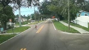 Bus driver hailed as hero for saving young child wandering alone on busy street