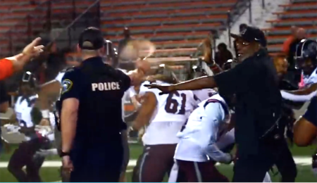 High school football team travels 500 miles only to get pepper sprayed by police after loss